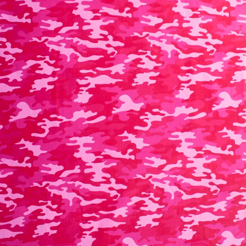 pink camo quilting fabric
