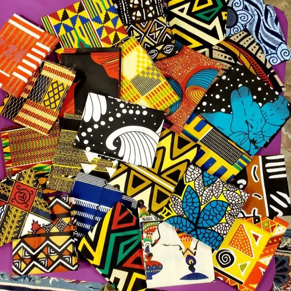 100 cotton africa themed quilt fabric