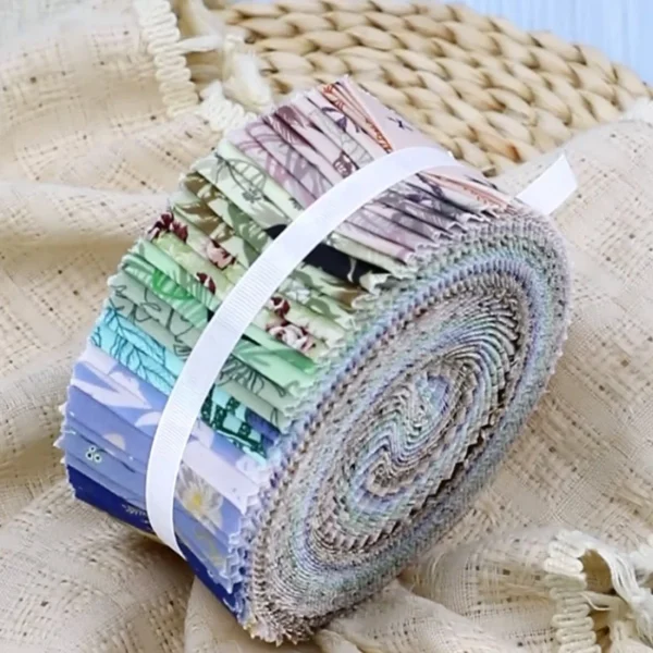 40 PCS Green Jelly Roll Fabric