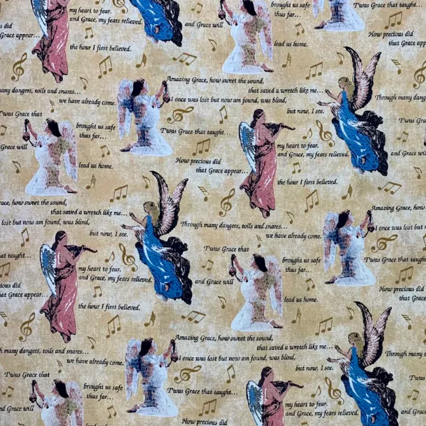 Amazing Grace Cotton Calico Fabric