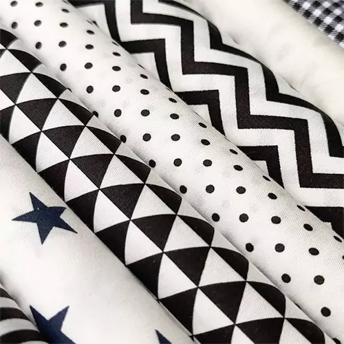 Black and White Quilting Fabric