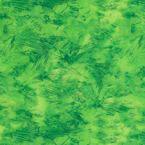 Blended Green Cotton Calico Fabric