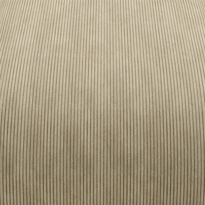Cotton khaki corduroy fabric