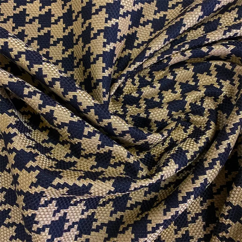 Houndstooth Corduroy Fabric
