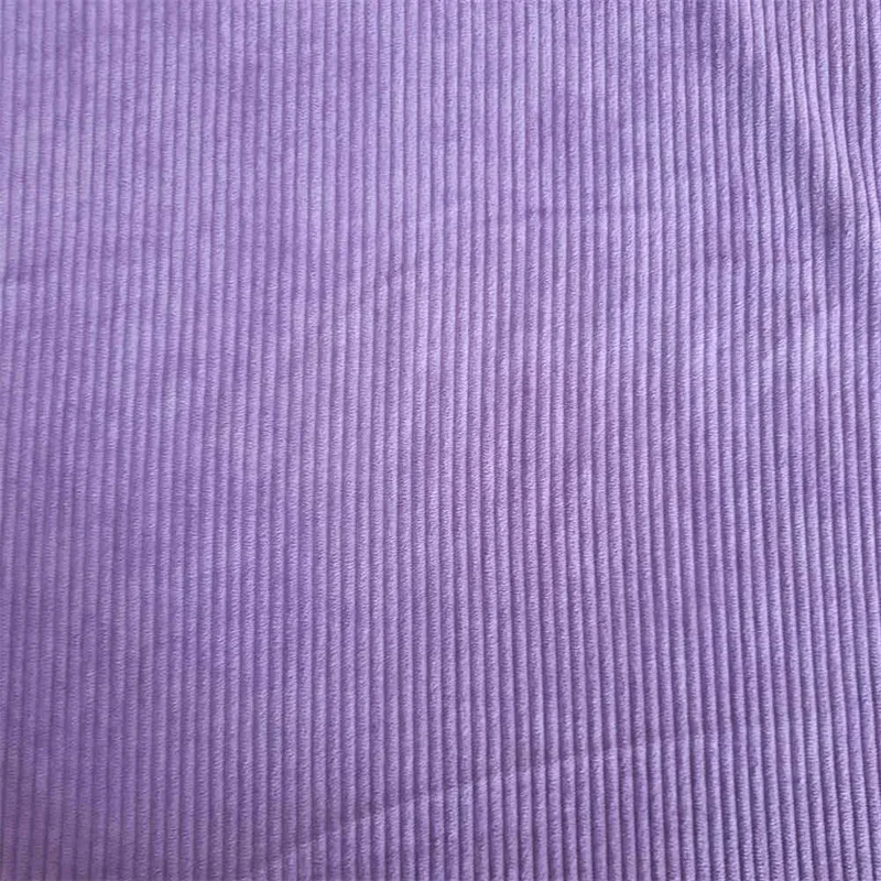 Lightweight Lavender corduroy fabric