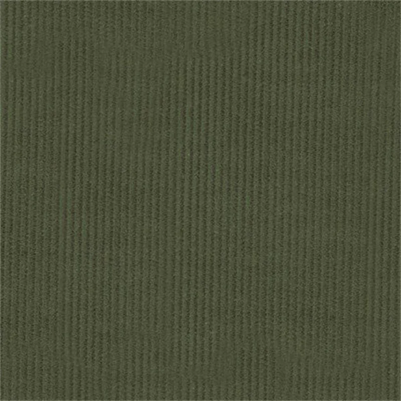 Lightweight Olive Corduroy Fabric