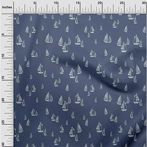 Nautical Themed Quilting Fabric