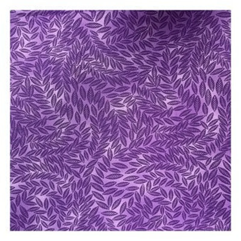 Patterned Lavender corduroy fabric