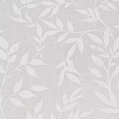 Plant Calico White Fabric