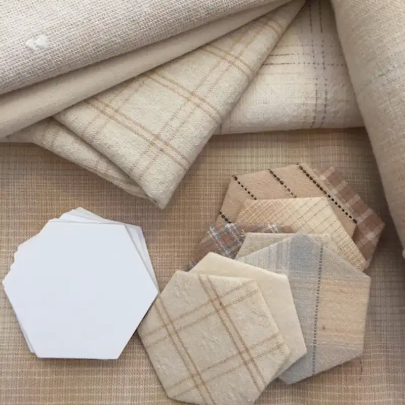 Pre Cut Fabric Hexagons for Patchwork
