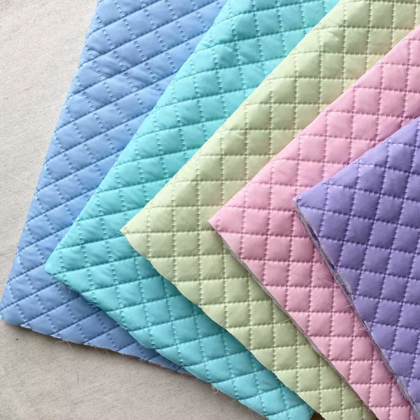 Pre Quilted Satin Fabric