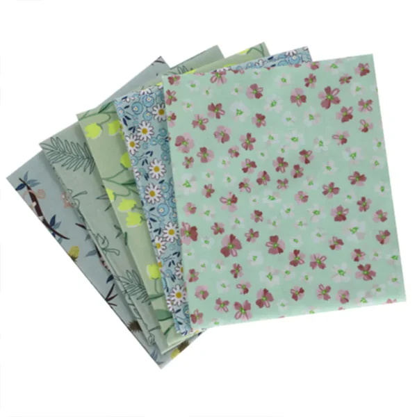 Printed Sage Green Fat Quarter Bundle