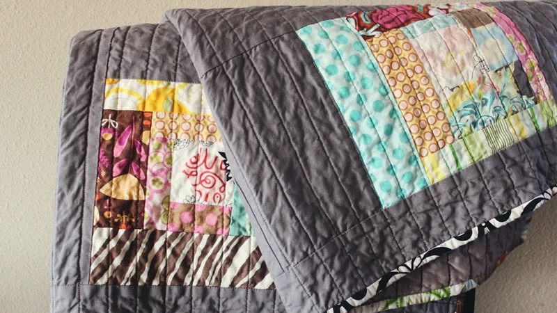 Tools and materials for making a patchwork quilt