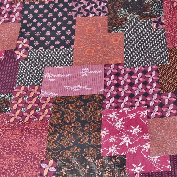 Vintage Patchwork Print Fabric