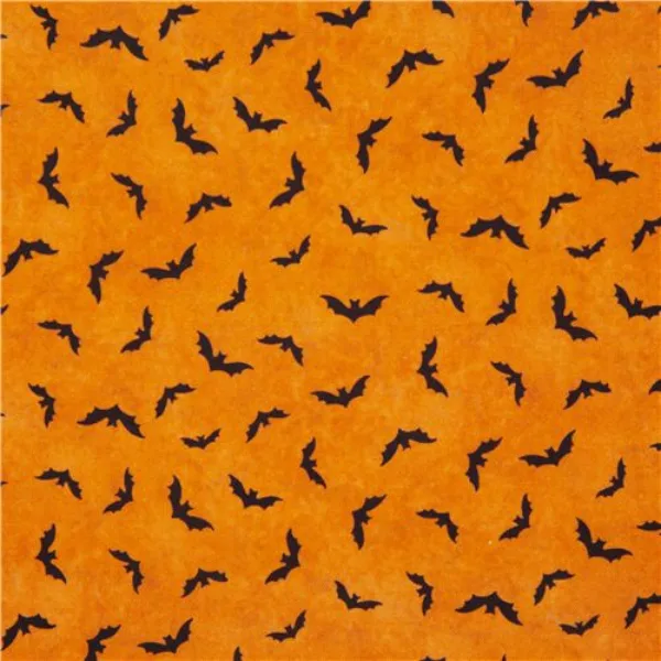 bat halloween layer cake fabric