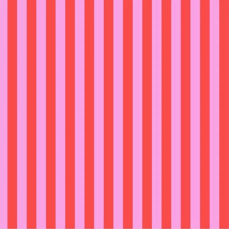 bright pink stripe fabric quilting