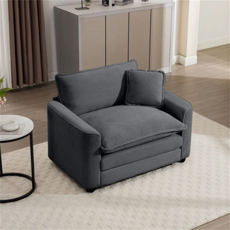 charcoal corduroy upholstery fabric