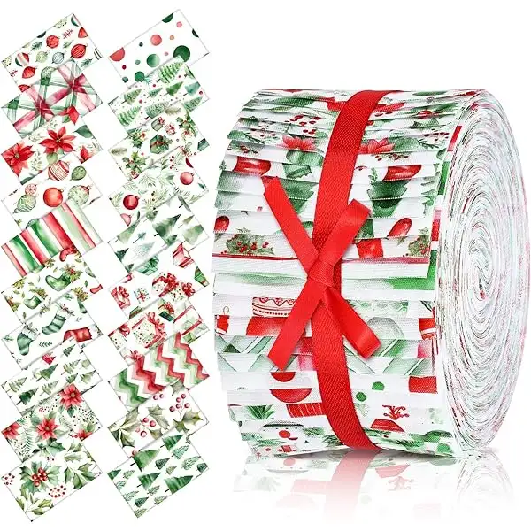 christmas jelly roll quilt fabric