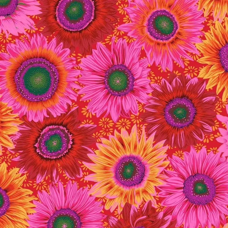 colored van gogh quilting fabric