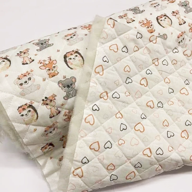 double sided pre quilted fabric by the yard