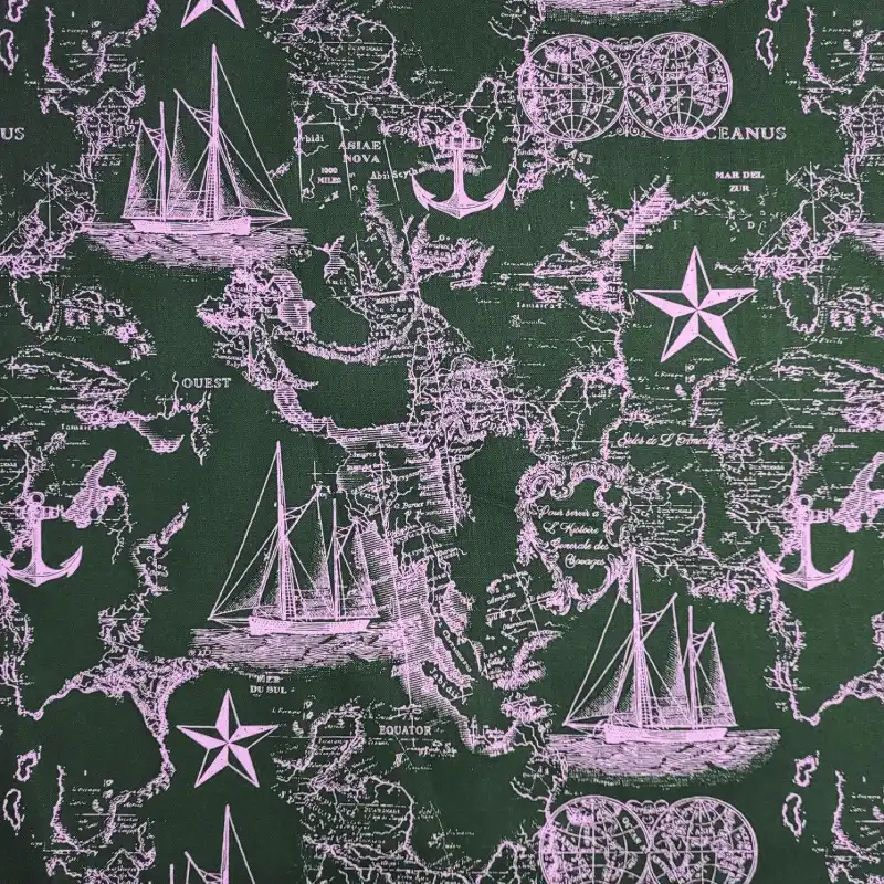 nautical upholstery fabric