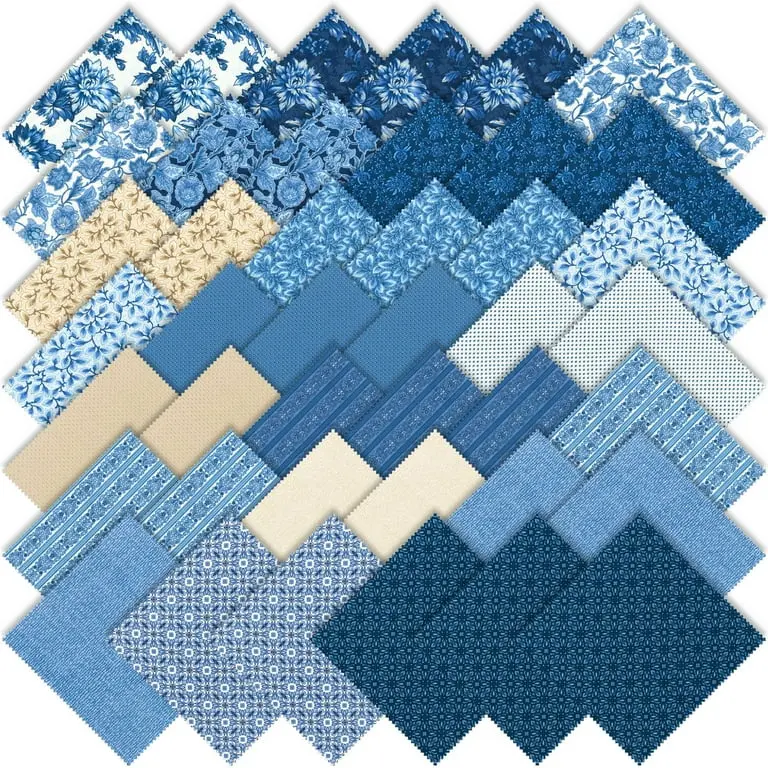 navy blue layer cake fabric