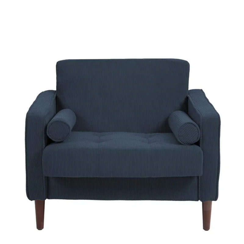 navy corduroy upholstery fabric