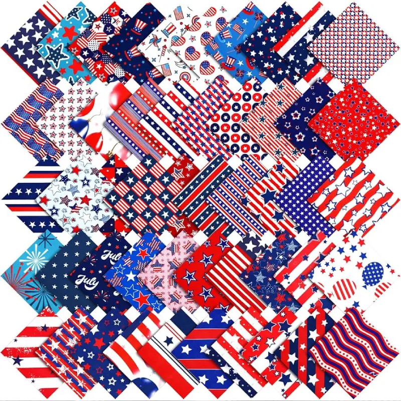 patriotic precut fabric