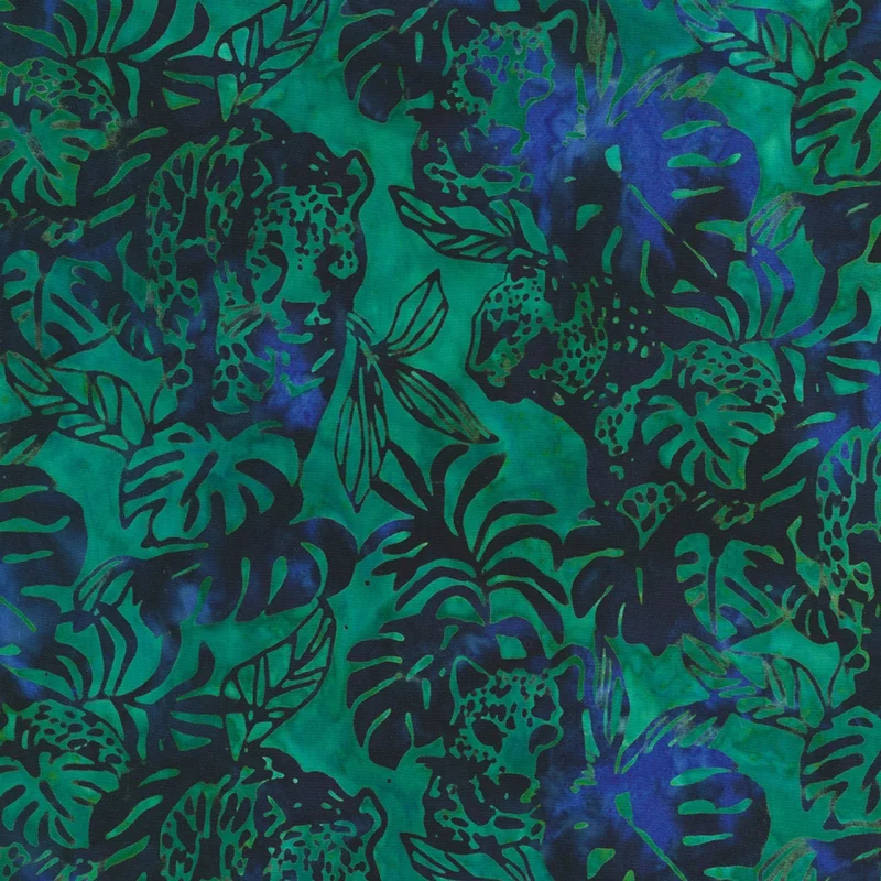 Jungle Batik Fabric Charm Packs
