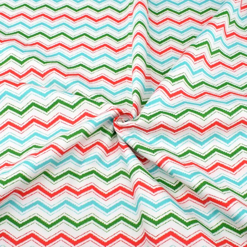 striped twill weave cotton fabrics