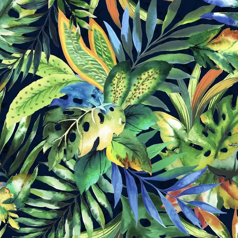 tropical quilting fabric