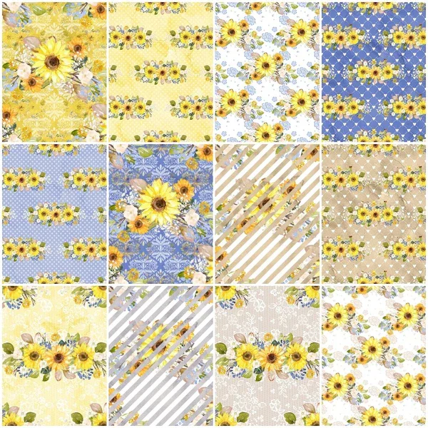 yellow layer cake fabric