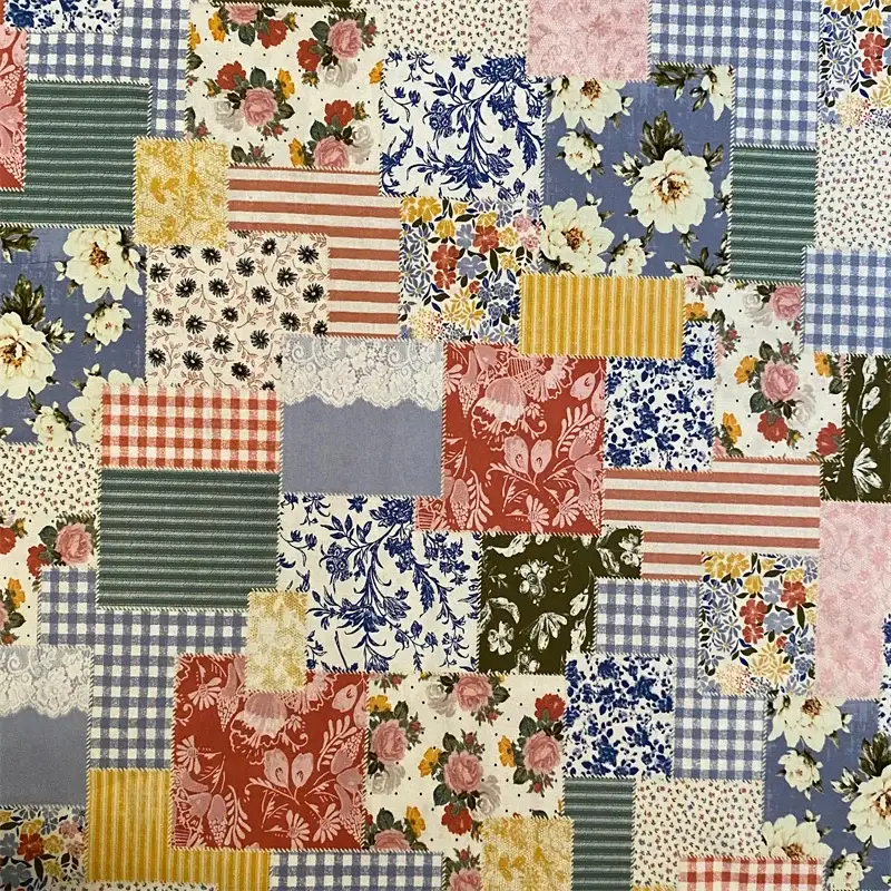 100% Cotton Patchwork Fabric