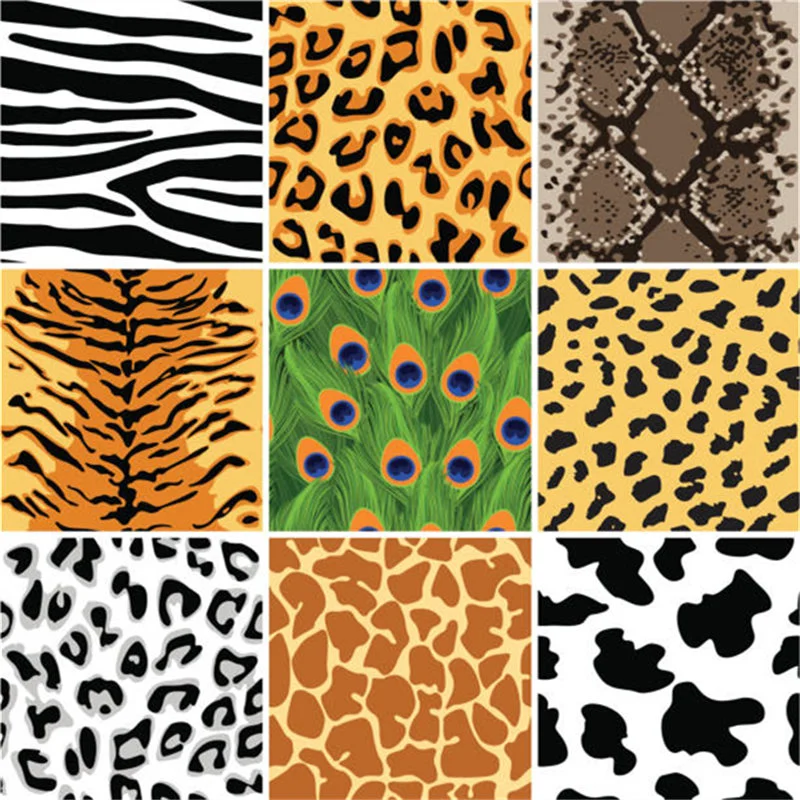 Animal Patterns coral fleece fabric 1