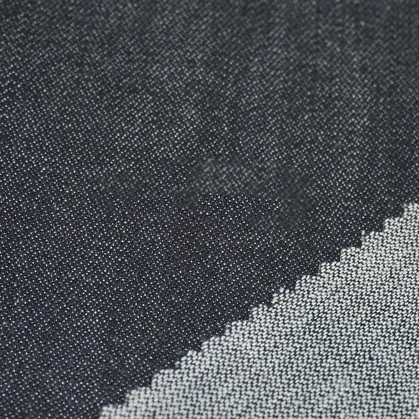 Black Broken Twill Denim Fabric