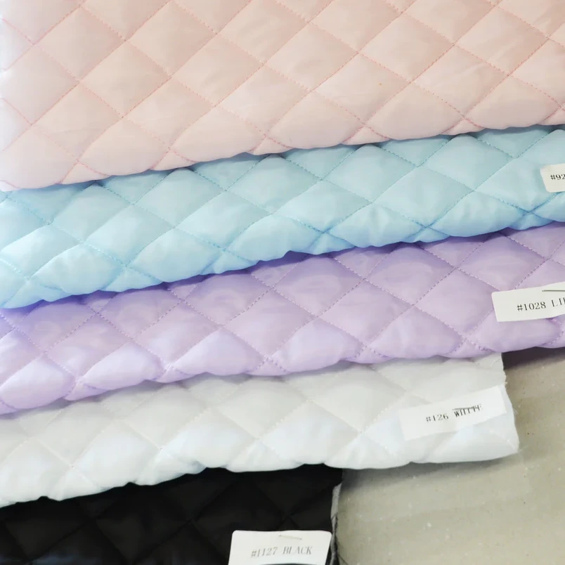 Bold Colors Quilted Padding Fabric1