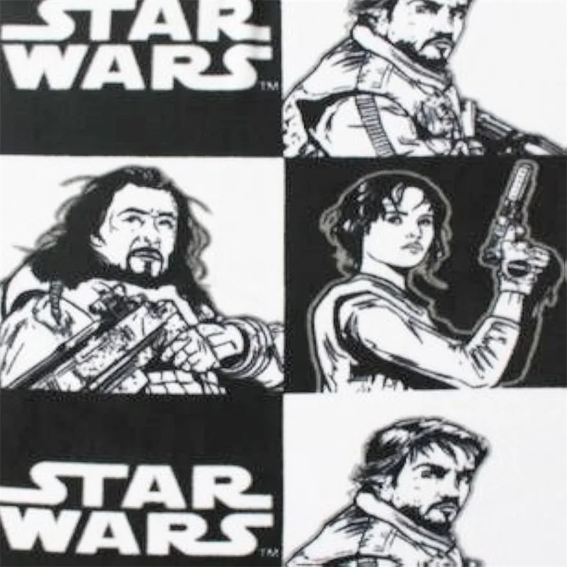 Character with Text Star Wars Fleece FABRIC