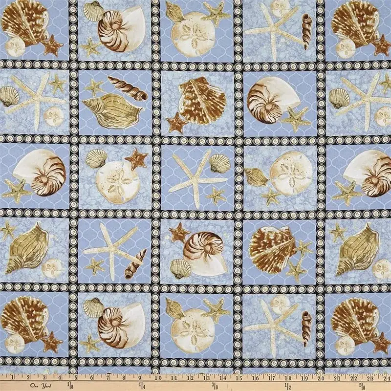 Cotton Seaside Quilting Fabric