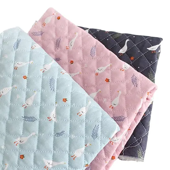 Cotton Stretch Quilted Fabric