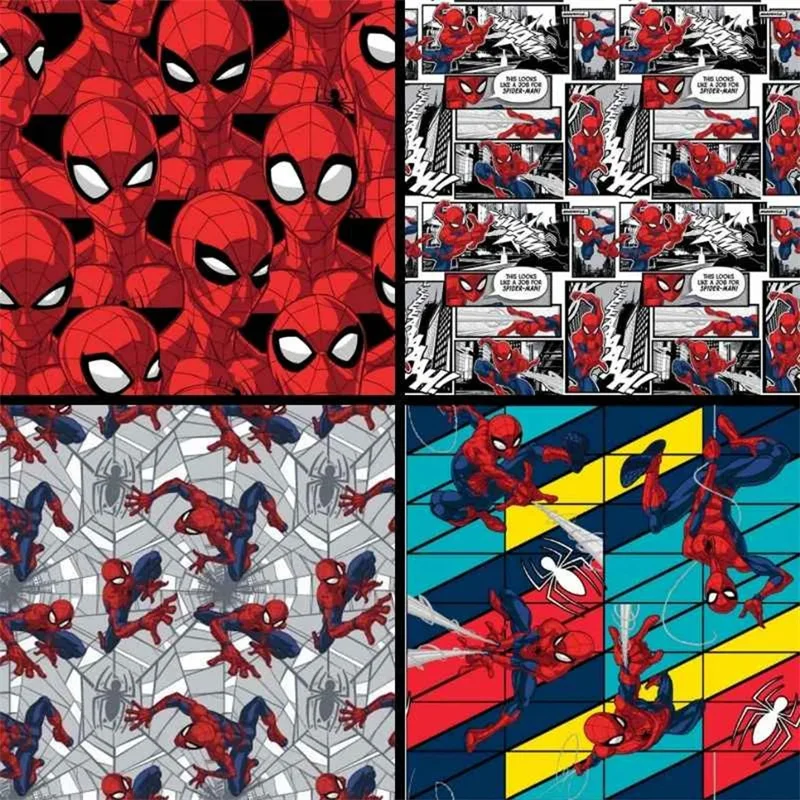 Custom Spiderman Fabrics