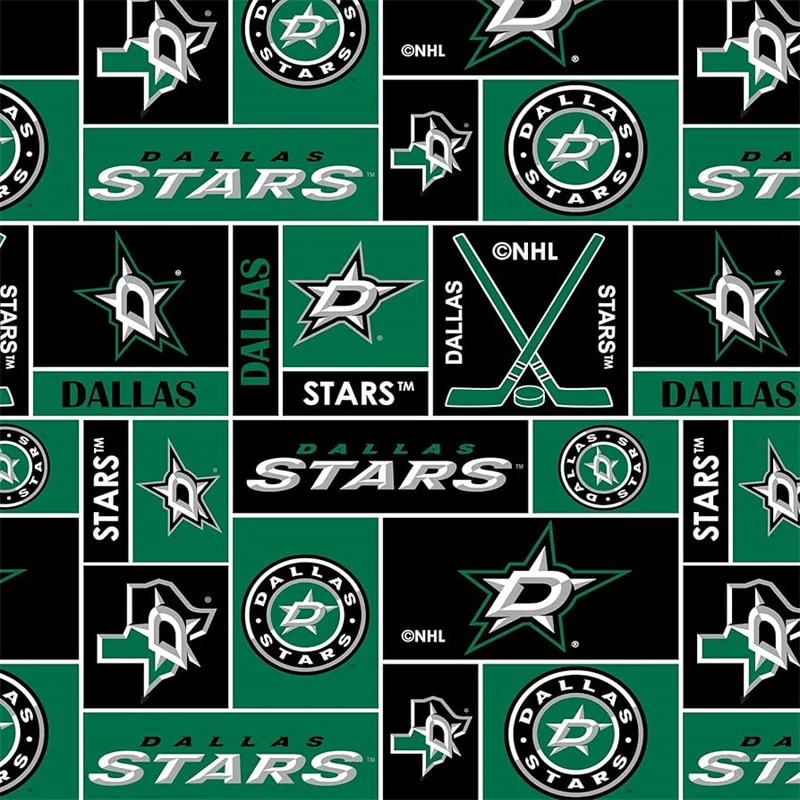 Dallas Stars Fleece Fabric