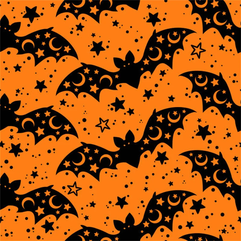 Glowing Nightflyers Halloween Bat Fabric