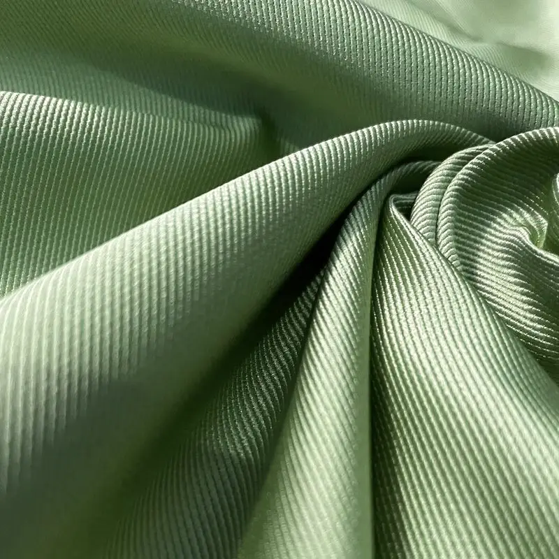 Heavy silk twill fabric