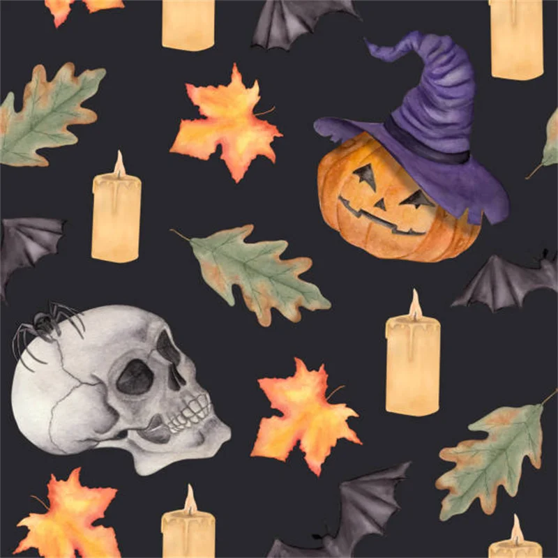 Hot selling Halloween themed Emblem Fabric