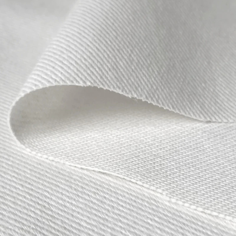Off White Cream Twill Fabric