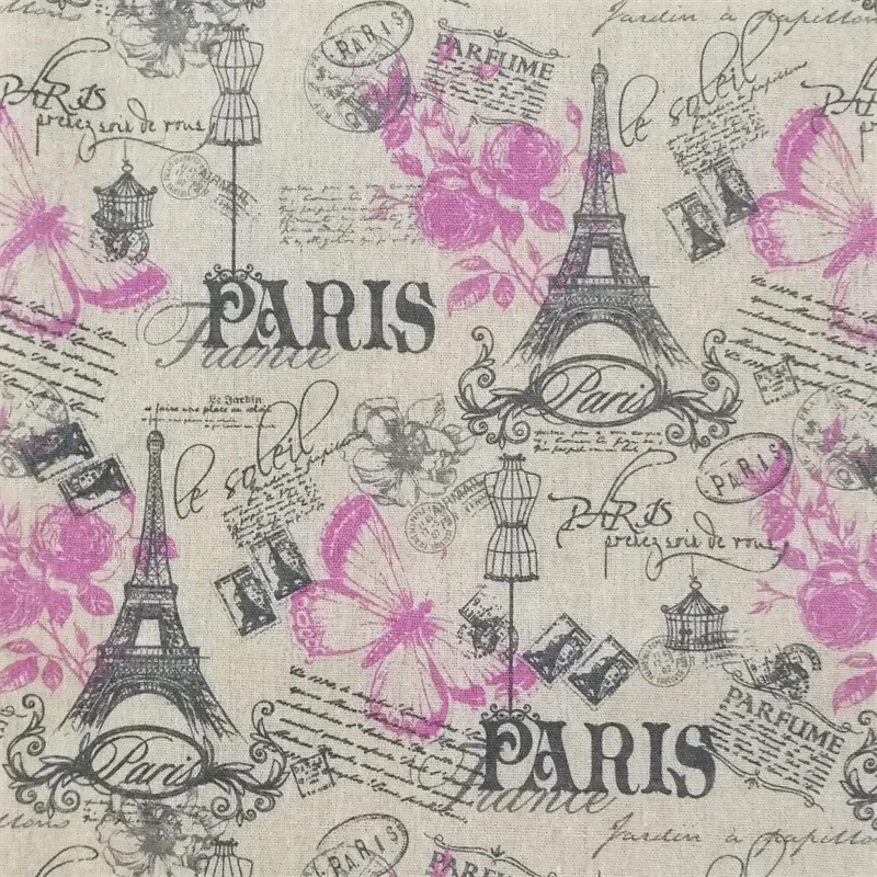 Paris Quilting Fabric Vintage Paris Prints