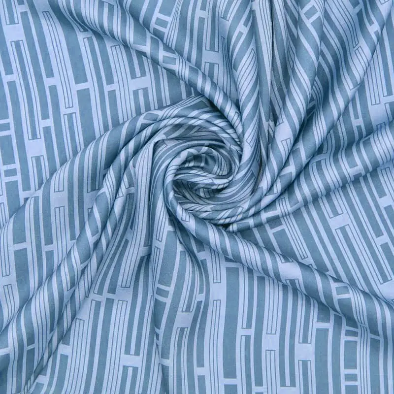 Patterned Satin Twill