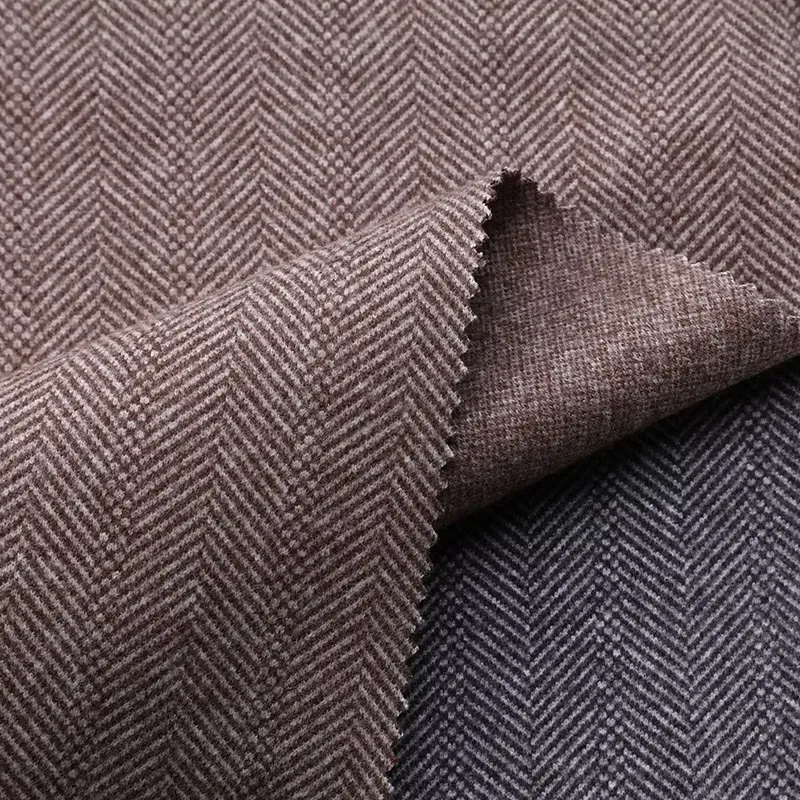 Polyester Herringbone Twill Fabric