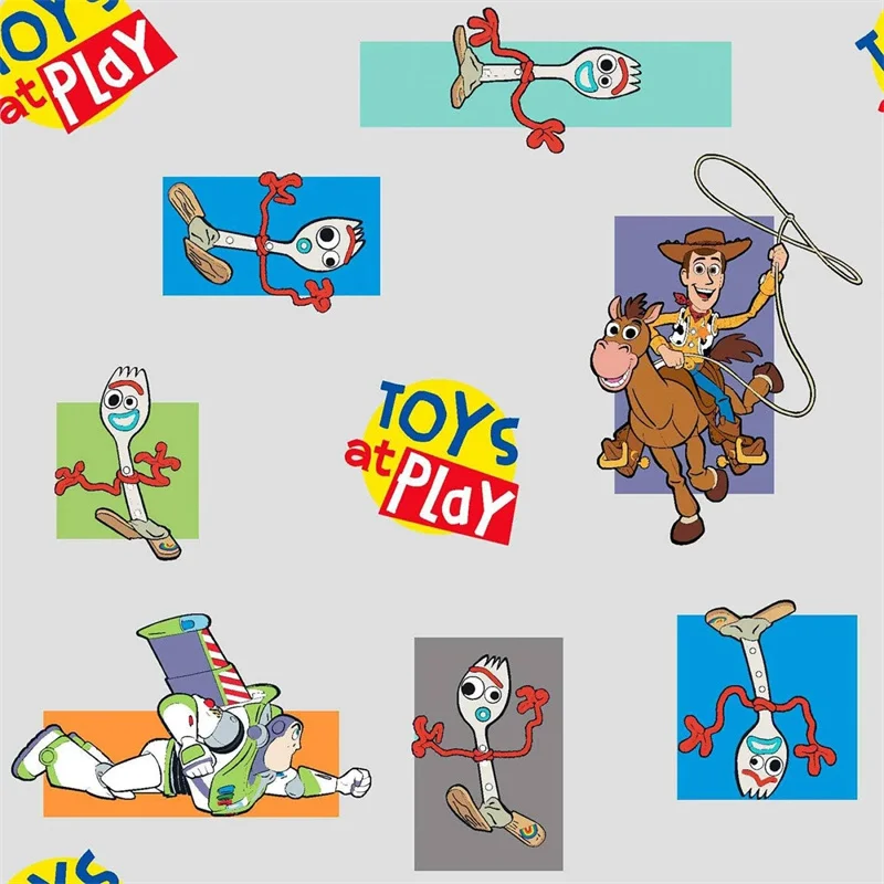 Polyester Toy Story Fabric