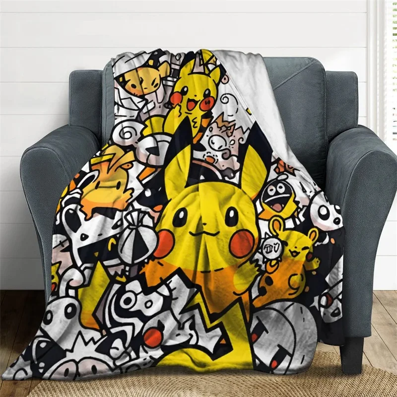 Polyester pokemon fleece fabric